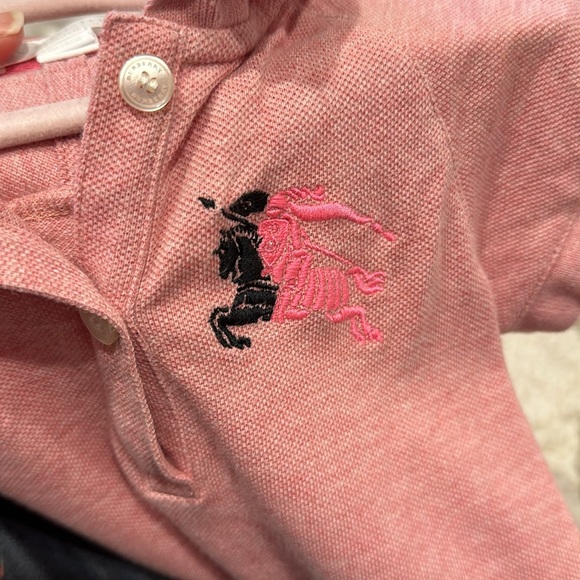 Burberry Pink Toddler Polo Dress Size 3T - Picture 4 of 5